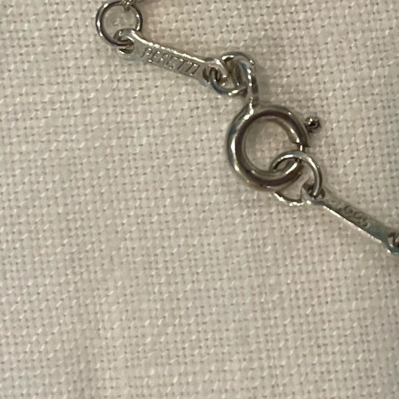 Tiffany & Co. Elsa Peretti Sterling Silver Open Heart Pendant Necklace 22mm - Picture 8 of 8